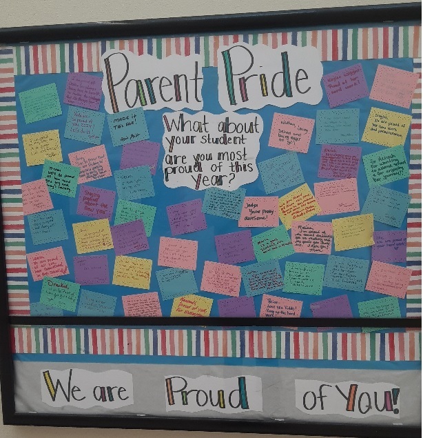 MHS Parent Pride Board