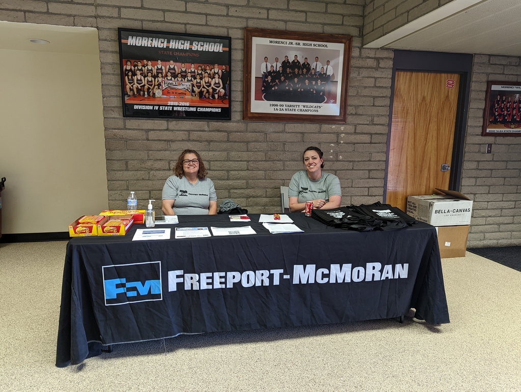 FMI Career Day at MHS Gym - Welcome Desk
