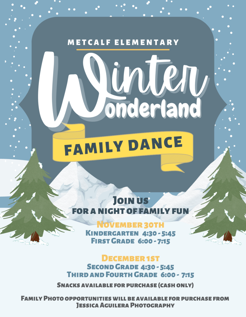 Metcalf Elementary Winter Wonderland Family Dance